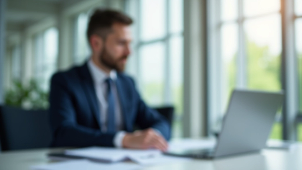 Člověk studující ekonomické grafy a statistiky v moderní kanceláři s notebookem a papíry